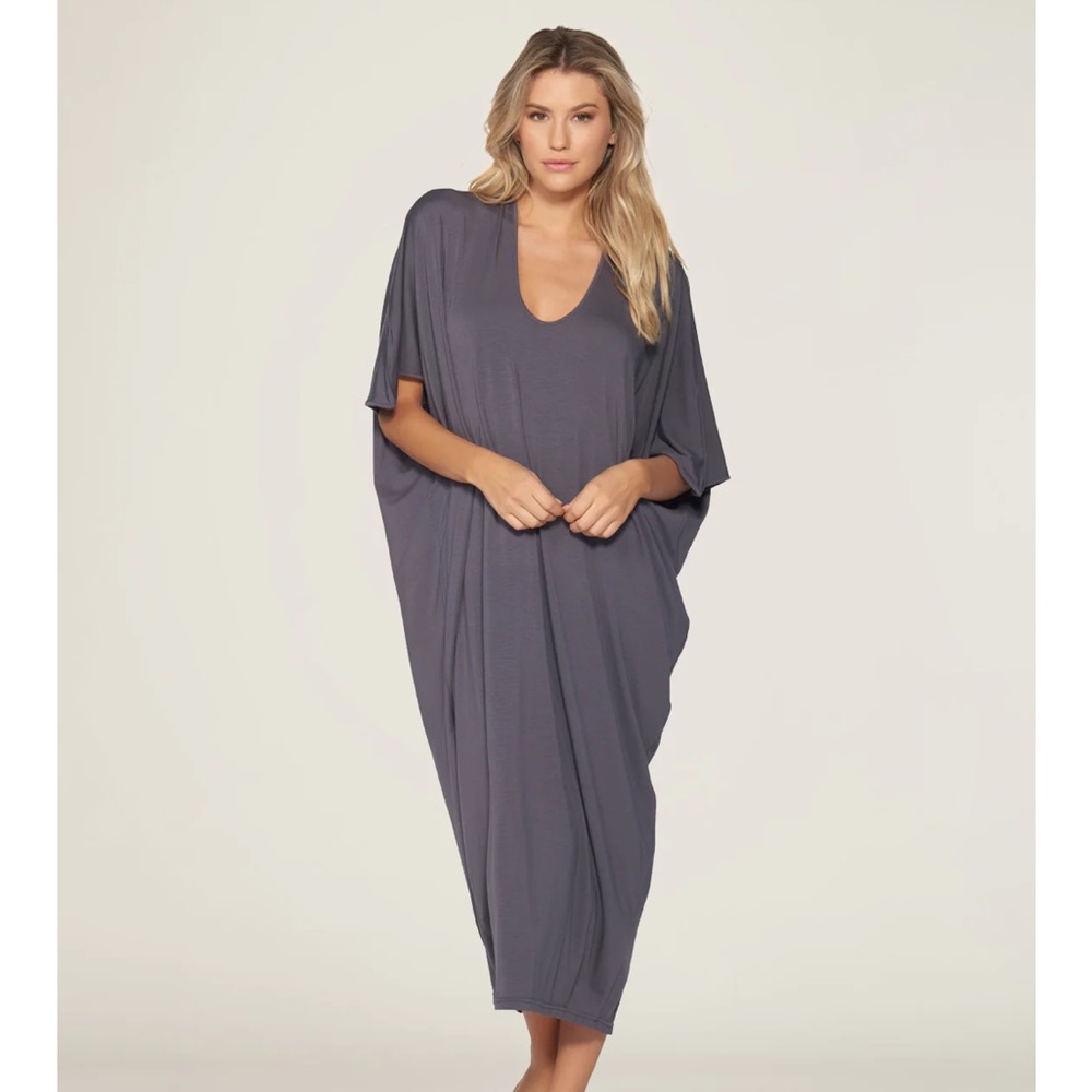 Barefoot Dreams Regular Luxe Milk Jersey Caftan OS